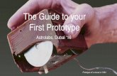 The guide to your first prototype