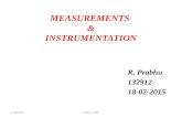 Measurement & instrumentation ppt