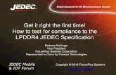 Get it right the first time lpddr4 validation and compliance test