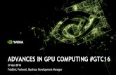 Advances in GPU Computing