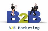 B2B marketing - Manu Melwin Joy