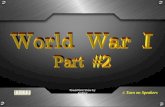 World War I - part #2