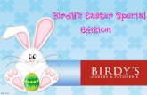 Birdy's cakes  easter special collection