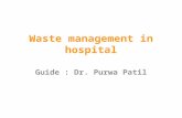 Waste management in hospital