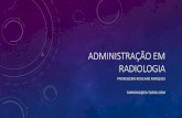 Admistração em radiologia 2017