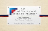 150410 Tufts Fletcher School  Can US and Russia be friends