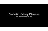 Diabetic kidney disease
