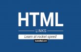 Learn HTML5: Links