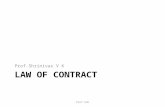 Law of contract - Business Law