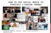 How To Forecast Fashion Trends with Social Media