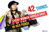 Things Every Woman Should Have in her Purse – Things to Know about Women