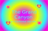 The Grand Canyon BY STEPHANIE AND MIA The Grand Canyon National Park.