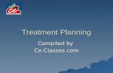 Treatment Planning Compiled by Ce-Classes.com. Learning Objectives  After completing this course, participants will be able to:  Identify categories.