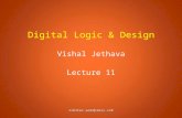 Digital Logic & Design Vishal Jethava Lecture 11 svbitec.wordpress.com.