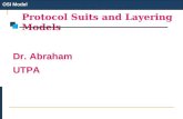 Protocol Suits and Layering Models OSI Model Dr. Abraham UTPA.