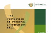 The Protection of Personal Information Bill 13 February 2013 1.