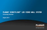 Planar® DirectLight™ LED Video Wall System