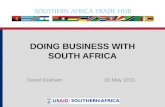 DOING BUSINESS WITH SOUTH AFRICA David Graham16 May 2011.