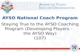 AYSO National Coach Program