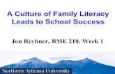 A Culture of Family Literacy Leads to School Success