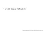 Wide-area network .