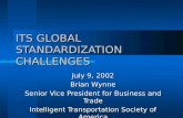 ITS GLOBAL STANDARDIZATION CHALLENGES