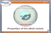 Boardworks Science Properties of the alkali metals