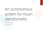 An autonomous system for muon densitometry SIMON BOUTEILLE CEA/Irfu/SPhN.