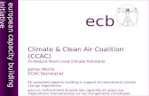 Climate & Clean Air Coalition (CCAC) To Reduce Short-Lived Climate Pollutants James Morris CCAC Secretariat european capacity building initiative initiative.