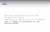 PART 2: TRENDS IN PRIORITIES OF THE HECKLER REPORT National Healthcare Quality and Disparities Report Chartbook on Health Care for Hispanics.