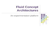 Fluid Concept Architectures An experimentation platform.