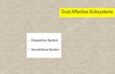 Dual Affective Subsystems Disposition System Surveillance System.