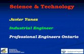 Munden Park P.S. November 28 th, 2011 Science & Technology G3 Structures & Mechanisms - Stability Science & Technology Javier Yanez Industrial Engineer.