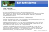 1 Slide 1 - Electronic Bank Service But unlike some businesses, banks don’t manufacture products or extract natural resources from the earth. Banks sell.
