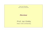Review Prof. Ian Giddy New York University Stern School of Business.