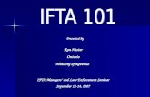 Presented by IFTA Managers’ and Law Enforcement Seminar September 12-14, 2007 Ron Hester Ontario Ministry of Revenue.