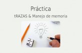 Práctica tRAZAS & Manejo de memoria. Pasaje de Parámetros Program parametros; var pa1, pa2: integer; procedure p(pf1: integer; var pf2: integer); var.