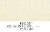BIOLOGY- MRS.SHUMATE/MRS. ROBERSON 3/19/15. BASED ON THE WORK OF ARTHUR COSTA, ED.D, BENA KALLICK, PH.D.