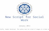 January 2011 New Script for Social Work © Simon Duffy. Rights Reserved. The author must be cited if images or slides are used.
