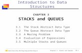 Been-Chian Chien, Wei-Pang Yang and Wen-Yang Lin 3-1 Chapter 3 Stacks and Queues Introduction to Data Structures CHAPTER 3 STACKS and QUEUES 3.1 The Stack.