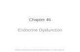 Chapter 46 Endocrine Dysfunction All Elsevier items and derived items © 2014, 2010, 2006, 2002, Mosby, Inc., an imprint of Elsevier Inc.