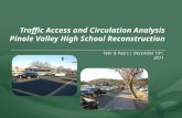 Fehr & Peers | December 13 th, 2011 Traffic Access and Circulation Analysis Pinole Valley High School Reconstruction.