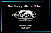 Oak Valley Middle School Head Coach Paul Carff. Who has done this before?