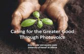 Caring for the Greater Good Through Photovoice Amy Bossler and Jeanine Lewis University of Hawaii at Mānoa.