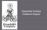 Exquisite Corpse Cadavre Exquis. as a collaborative, chance-based parlor game, typically involving four players. Each participant would draw an image