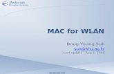 MAC for WLAN Doug Young Suh Last update : Aug 1, 2009 WLAN DCF PCF.