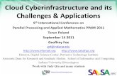 Https://  Cloud Cyberinfrastructure and its Challenges  Applications 9 th International Conference on Parallel Processing and Applied.