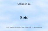 Chapter 11 Sets  2006 Pearson Education Inc., Upper Saddle River, NJ. All rights reserved.