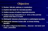 Objective Review bilirubin pathway or metabolism