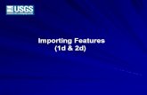 Importing Features (1d  2d). Click on Hydrography.